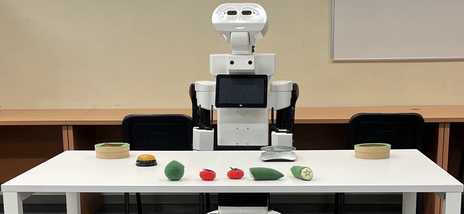 TIAGo robot experimental setup